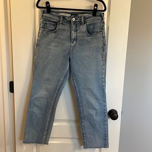 Pilcro and the Letterpress relaxed straight jeans